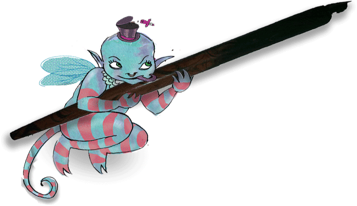 pixie and pen
